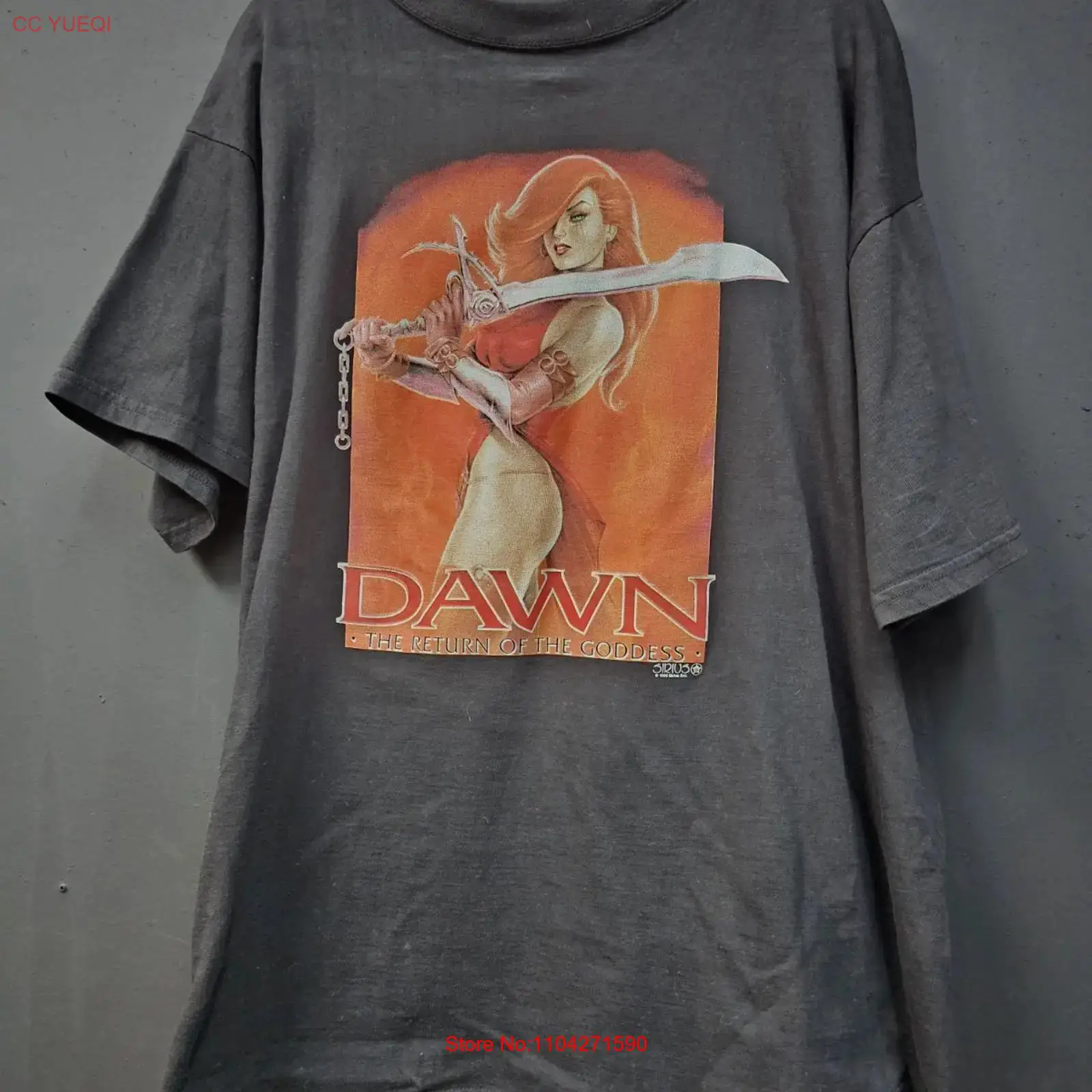 Vintage Fashion Victim Shirt - เสื้อยืดวินเทจยุค 90s รุ่น Dawn ไซส์ XL
