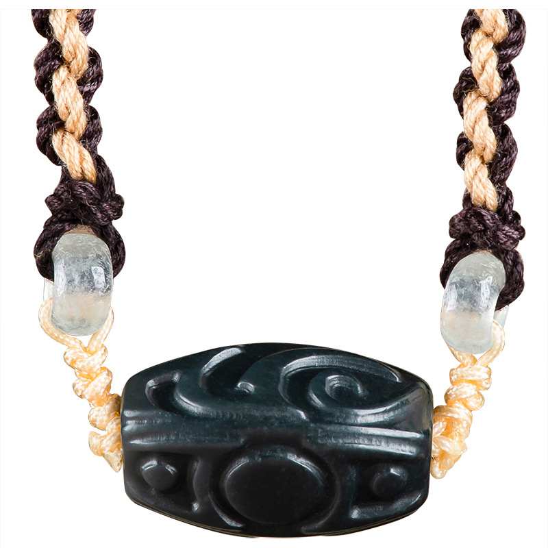 Vintage Fashion Jewelry Necklaces - หยกเหอเถียน จี้แกะสลัก สร้อยคอ วินเทจ เครื่องประดับแฟชั่น เนฟไรต์