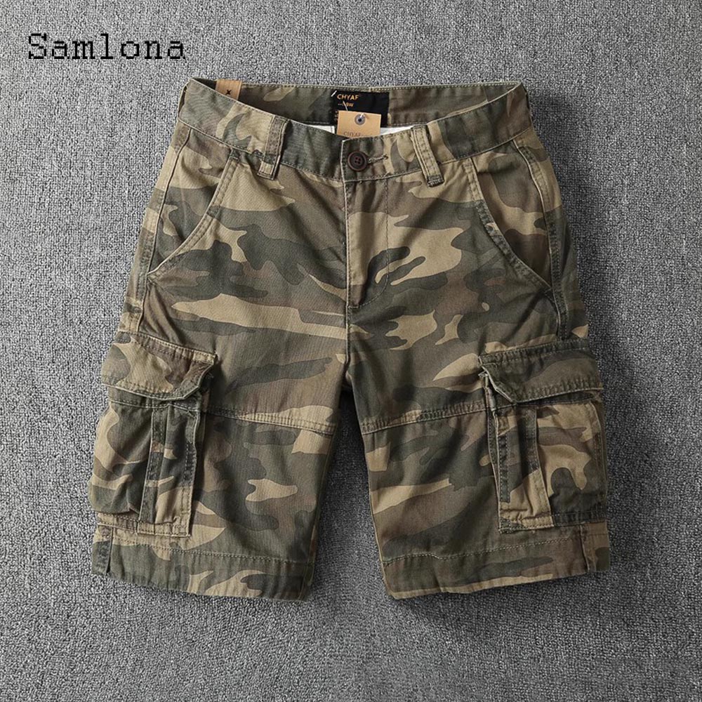 Vintage Fashion Style Men - ยุโรปสไตล์ 2025 ชายกระเป๋า Casual Basic กางเกงขาสั้นฤดูร้อนใหม่กลางแจ้งแฟชั่นลวงตากางเกงขาสั้นชาย