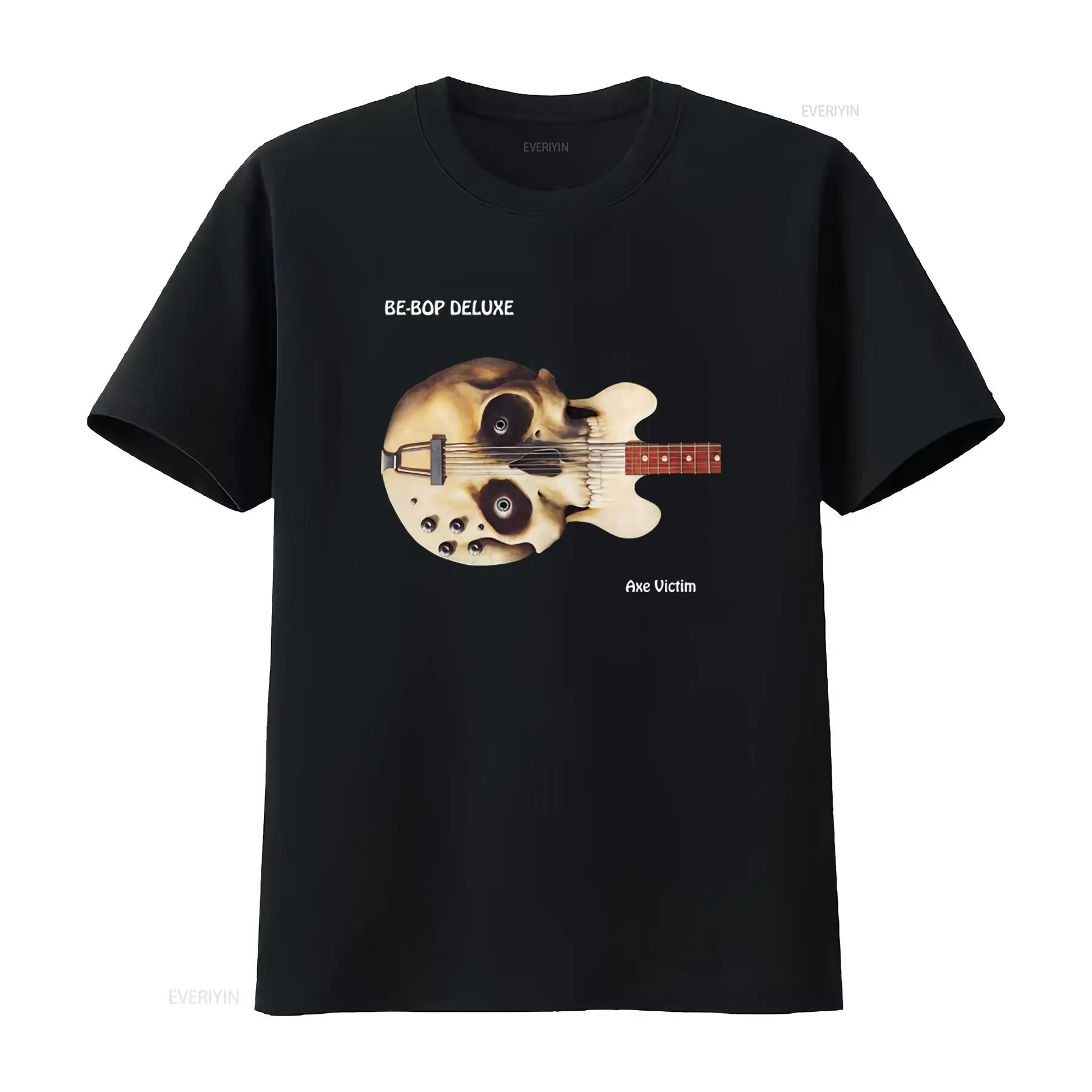 Vintage Fashion Victim Shirt - เสื้อยืดพิมพ์ลายหัวกะโหลก Be Bop Deluxe Axe Victim