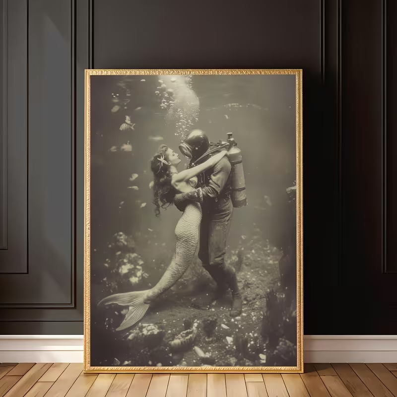 2D แบน, 2D แบน, ภาพวาดศิลปะแฟช - Vintage Fashion Prints For Wall บทวิจารณ์และราคา