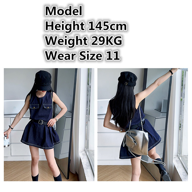 สไตล์เด็กแฟชั่น DENIM ชุดบอดี้ - Vintage Fashion Girl บทวิจารณ์และราคา