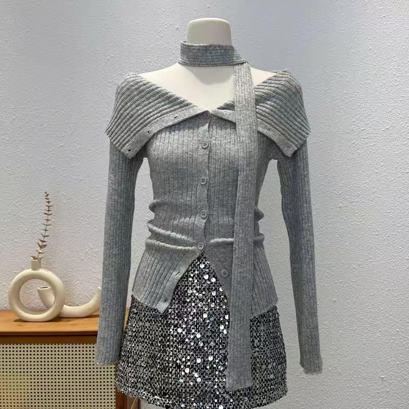 เสื้อสเวตเตอร์สไตล์เกาหลี Y2K  - Vintage Fashion Subculture บทวิจารณ์และราคา