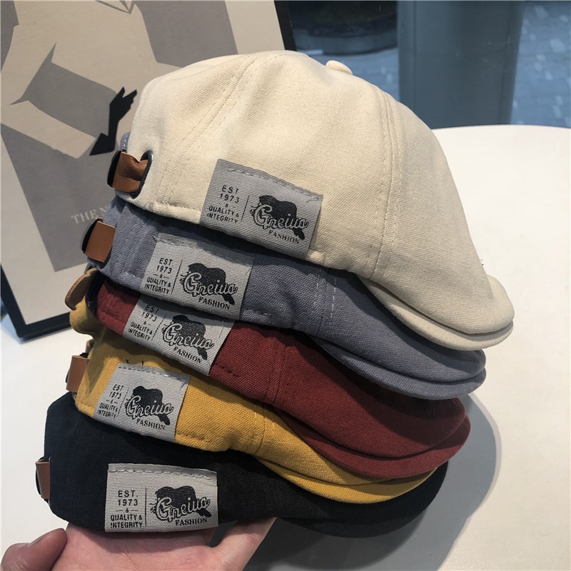 หมวกเบเร่ต์ผ้าลินินสไตล์วินเทจ - Vintage Fashion Labels บทวิจารณ์และราคา