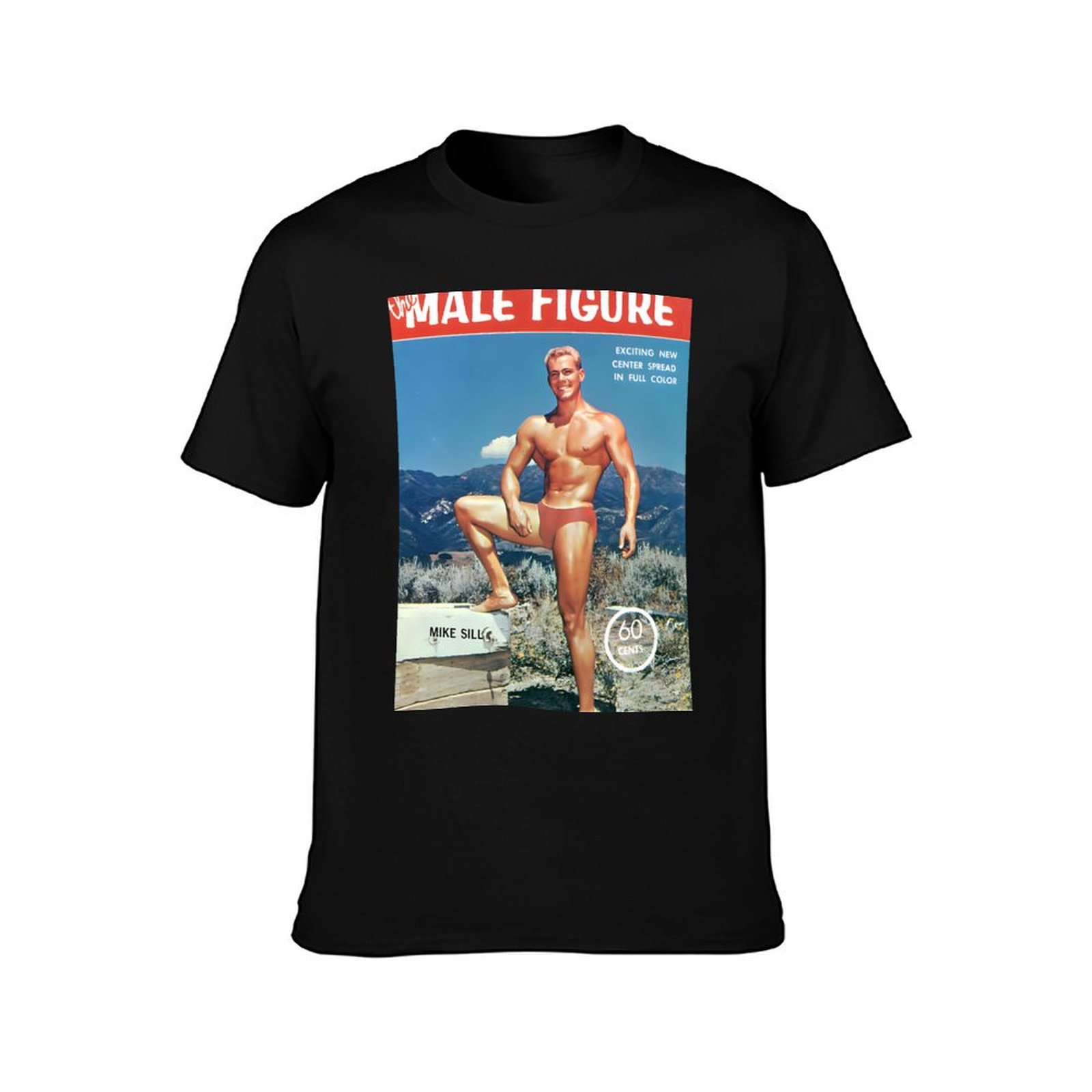 เสื้อยืดลายหน้าปกนิตยสารรูปชาย - Vintage Fashion Magazine บทวิจารณ์และราคา