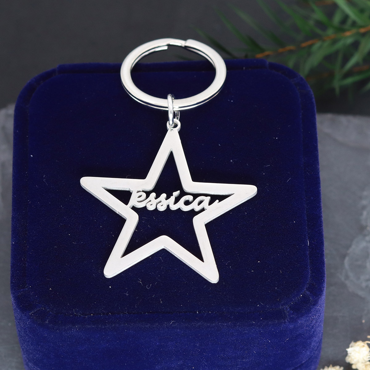 CUSTOM ชื่อ Star พวงกุญแจสแตนเ - Vintage Fashion Names บทวิจารณ์และราคา