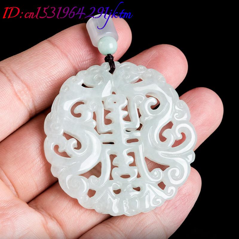หยกพม่า จี้มังกร สร้อยคอ ของขว - Vintage Fashion Jewelry Necklaces บทวิจารณ์และราคา