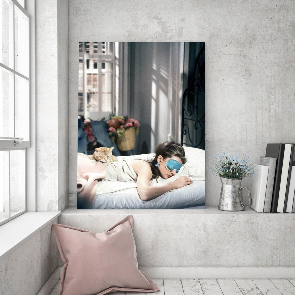 Audrey Hepburn อาหารเช้าโปสเตอ - Vintage Fashion Prints For Wall บทวิจารณ์และราคา