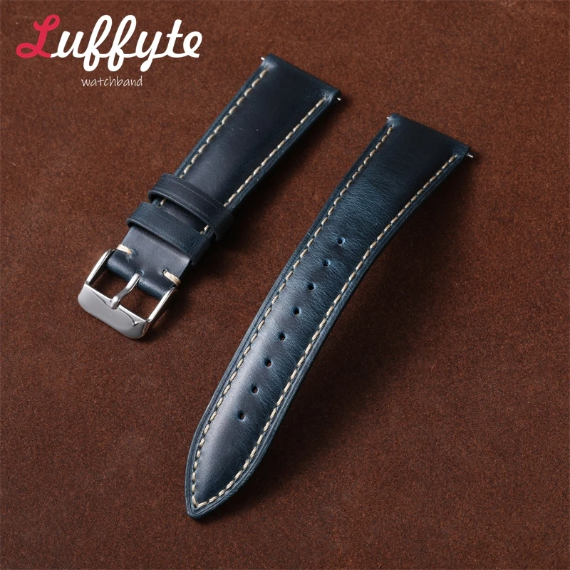 สายนาฬิกาหนังวินเทจเรโทรเคลือบ - Vintage Fashion Labels บทวิจารณ์และราคา