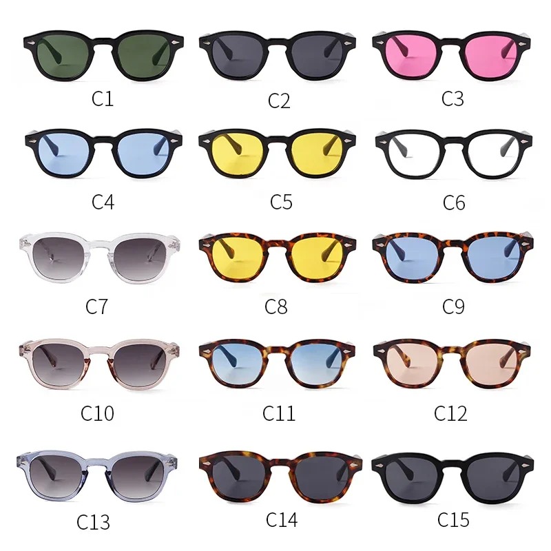 แว่นกันแดดทรงกลมวินเทจ ผู้หญิง - Vintage Fashion Girl บทวิจารณ์และราคา