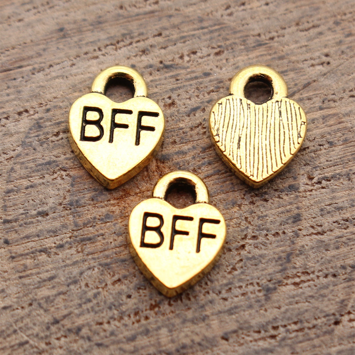 40 ชิ้น 9.3x7 มม. สีทองโบราณ B - Vintage Fashion Labels บทวิจารณ์และราคา