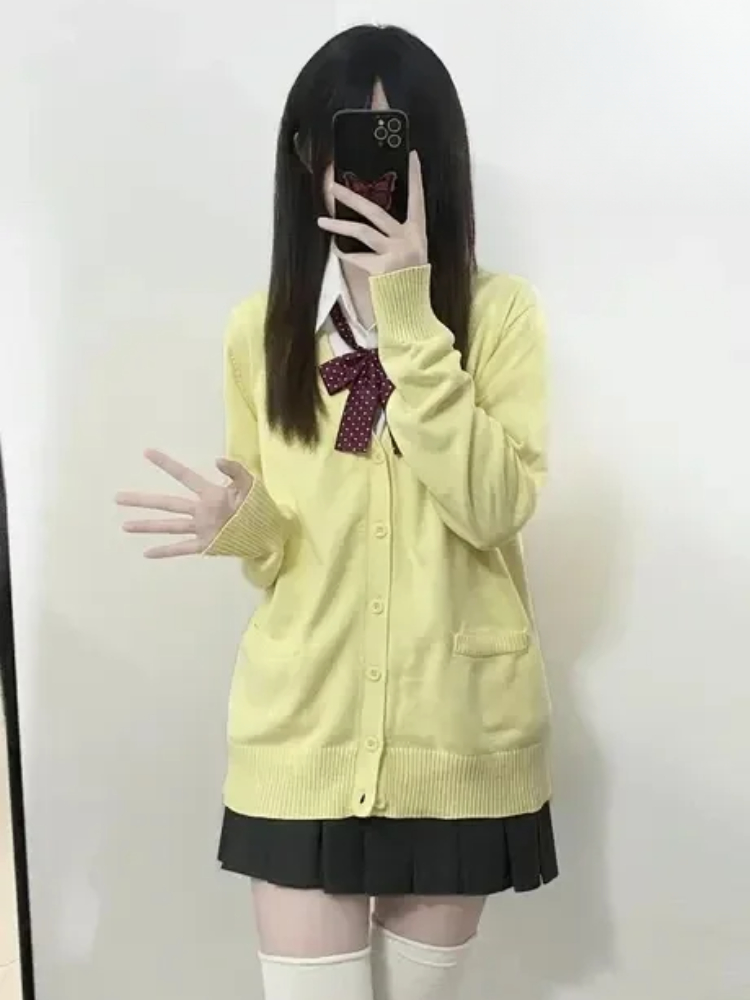 เสื้อคาร์ดิแกนไหมพรมแขนยาวสไตล - Crop Cardigan Vintage บทวิจารณ์และราคา