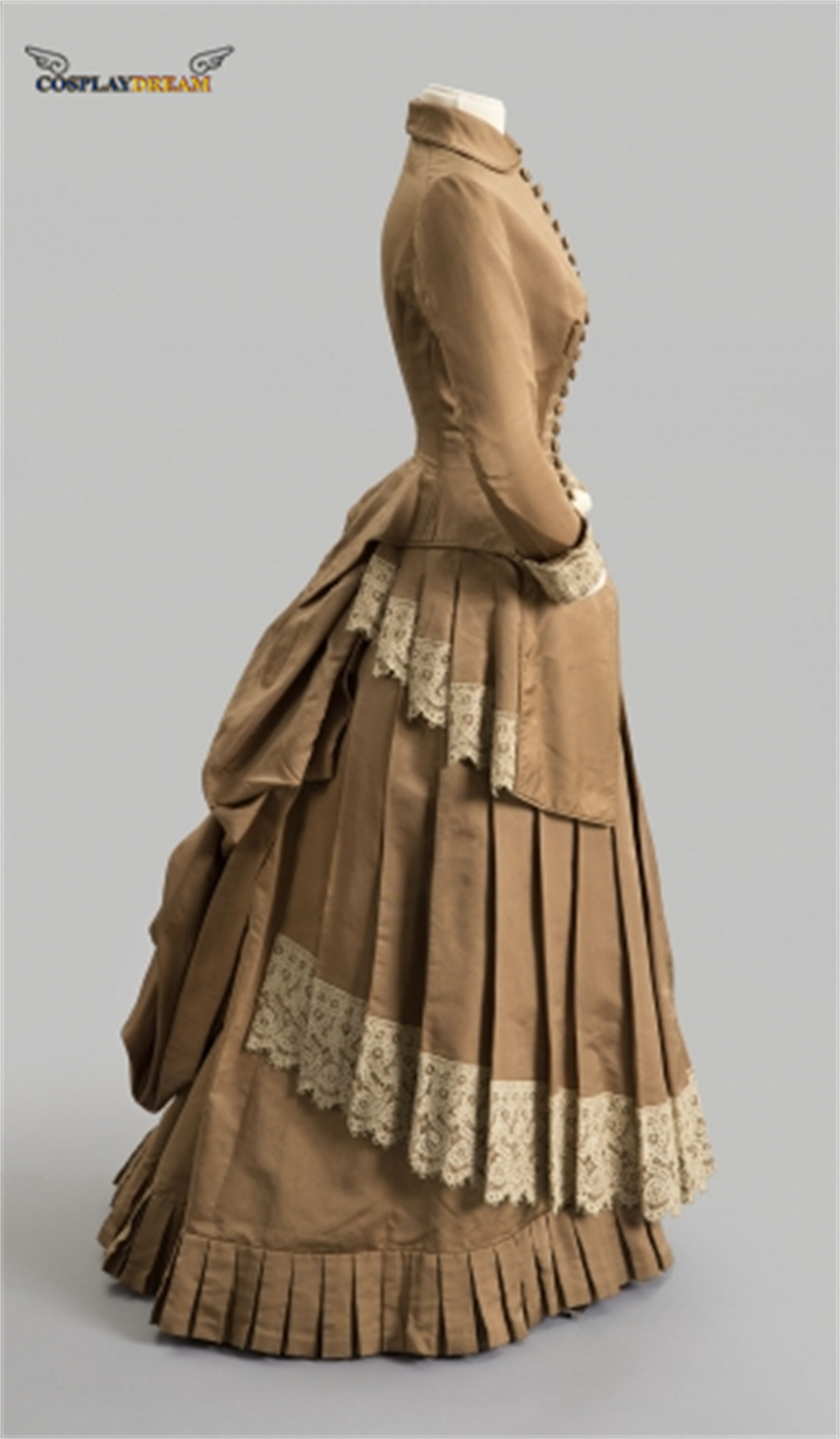 ชุดเดรสแฟชั่นยุคศตวรรษที่ 19 ช - Vintage Fashion Fabrics บทวิจารณ์และราคา