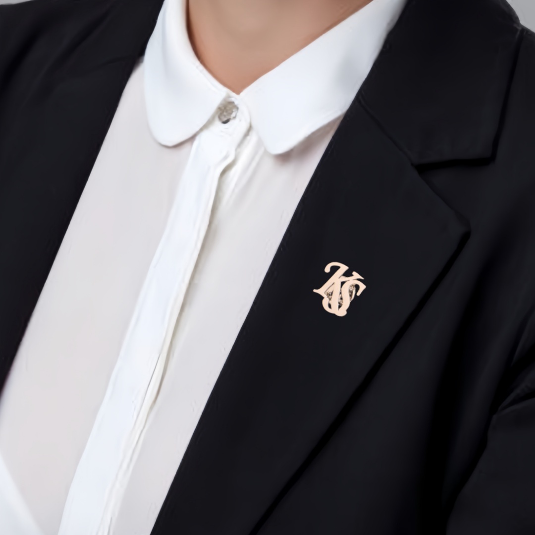 ส่วนบุคคลอักษรแจ็คเก็ตLapel Pi - Vintage Fashion Labels บทวิจารณ์และราคา