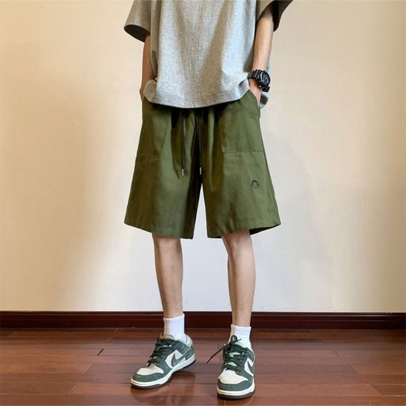 กางเกงขาสั้นคาร์โก้สไตล์วินเทจ - Vintage Fashion Style Men บทวิจารณ์และราคา