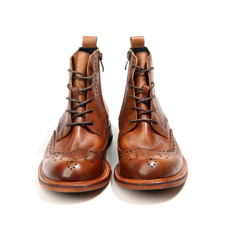 Vintage Mensข้อเท้ารองเท้าเชลซ - Vintage Fashion Style Men บทวิจารณ์และราคา