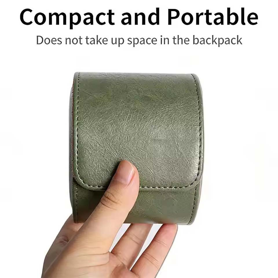 กล่องใส่นาฬิกาแบบพกพา 1/2/3 ช่ - Vintage Fashion Labels บทวิจารณ์และราคา