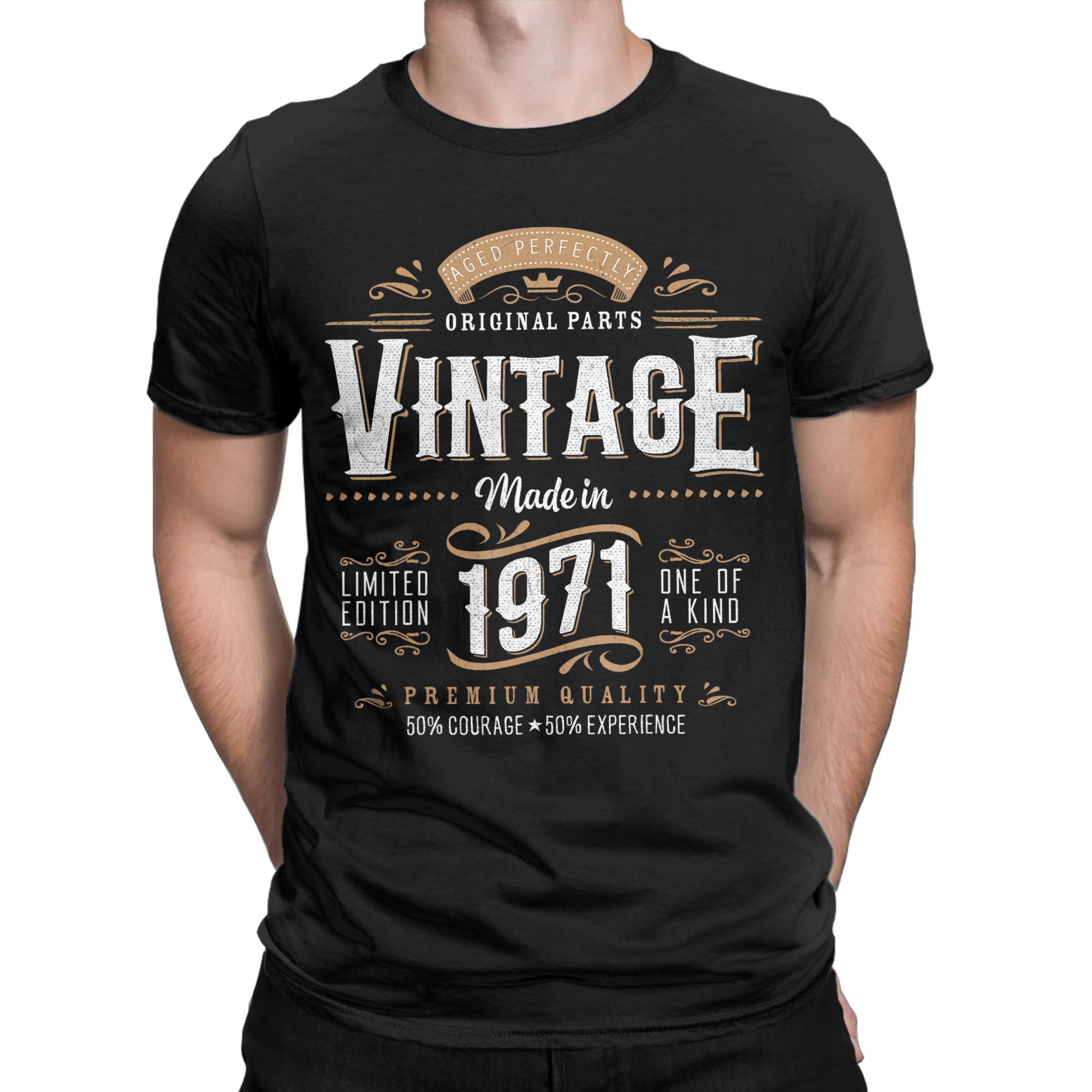 เสื้อยืดวินเทจปี 1971 สำหรับผู - Vintage Fashion Labels บทวิจารณ์และราคา