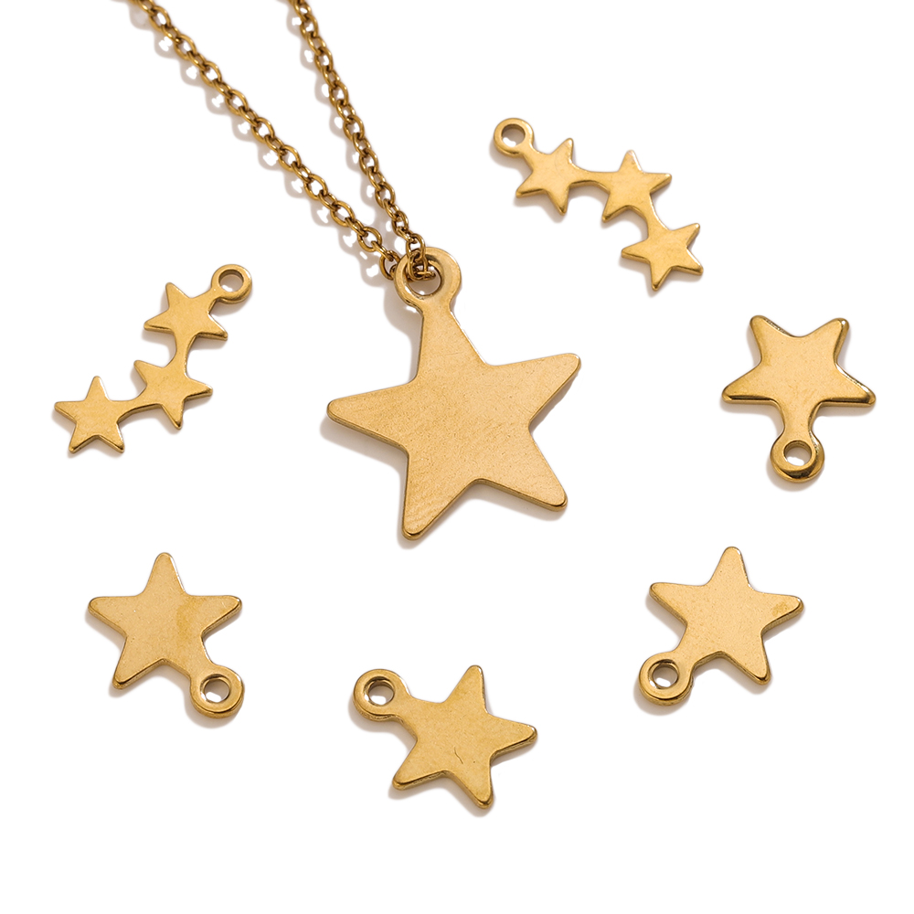 20 ชิ้น/ล็อต จี้รูปดาวสำหรับทำ - Vintage Fashion Jewelry Necklaces บทวิจารณ์และราคา