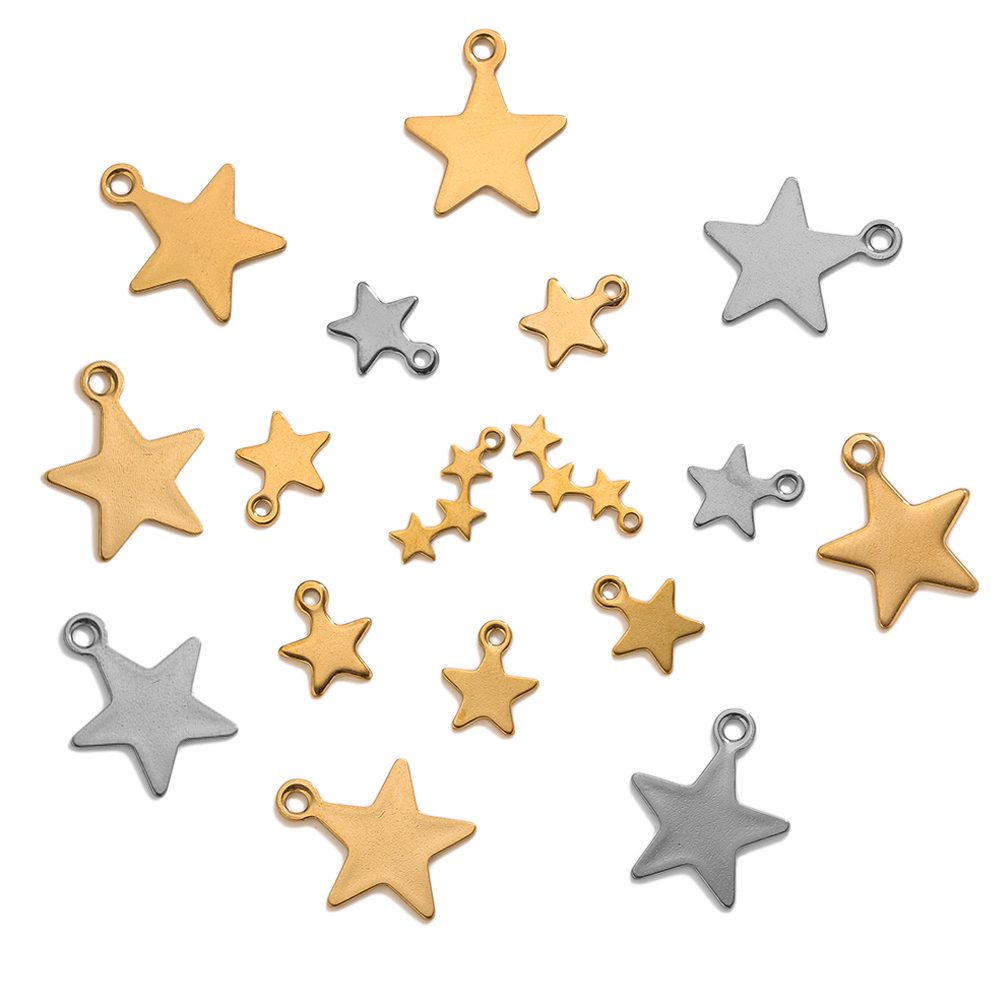 20 ชิ้น/ล็อต จี้รูปดาวสำหรับทำ - Vintage Fashion Jewelry Necklaces บทวิจารณ์และราคา