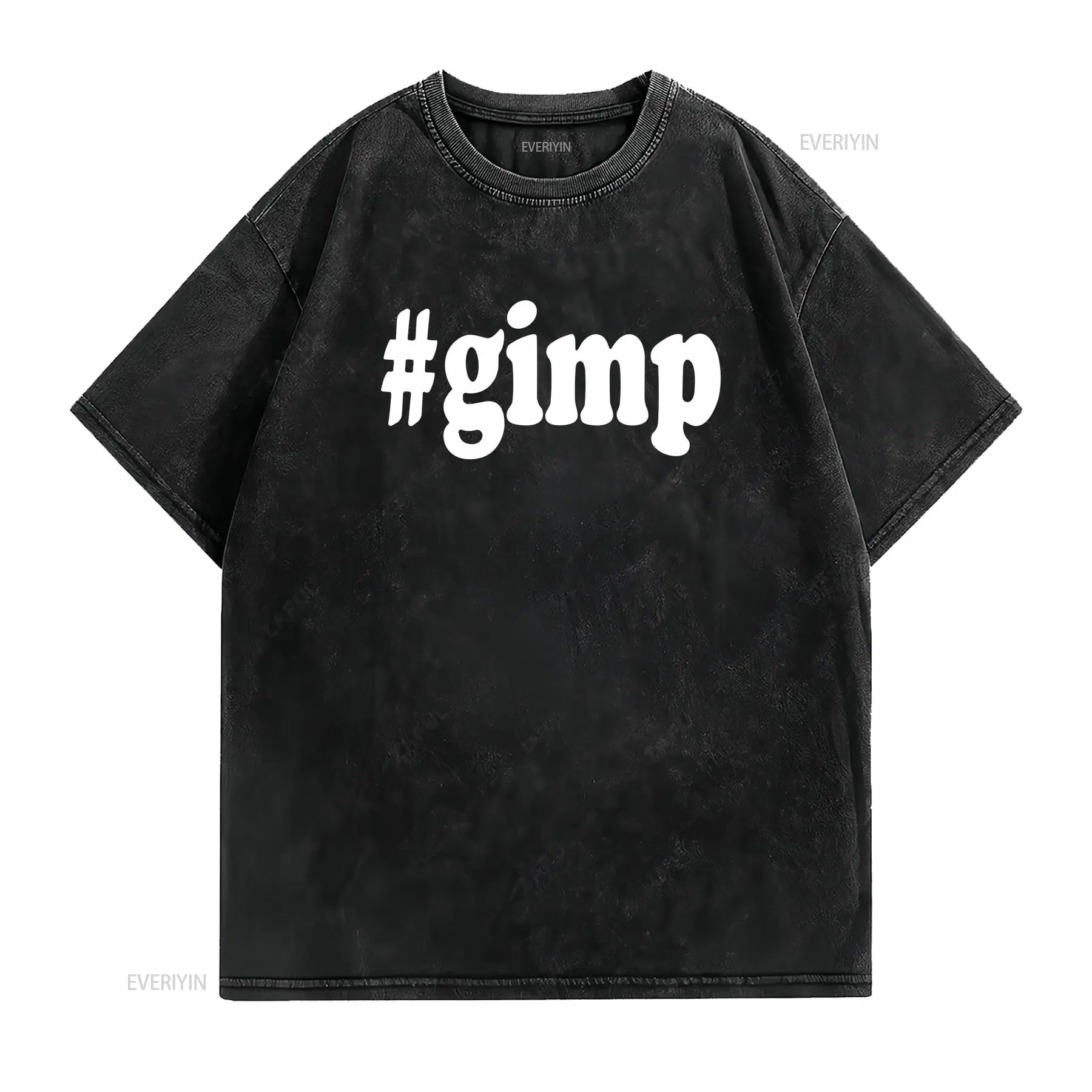 เสื้อยืด Gimp Hashtag ลายตลก ส - Vintage Fashion Hashtags บทวิจารณ์และราคา