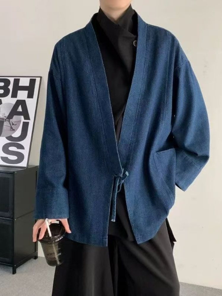 เสื้อโค้ทยีนส์สไตล์วินเทจญี่ปุ - Crop Cardigan Vintage บทวิจารณ์และราคา