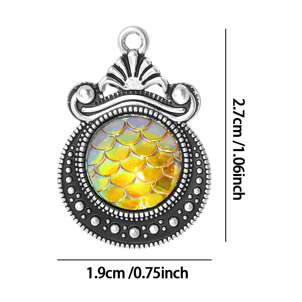 จี้รูปเกล็ดปลาสไตล์โบฮีเมียนวิ - Vintage Fashion Jewelry Necklaces บทวิจารณ์และราคา
