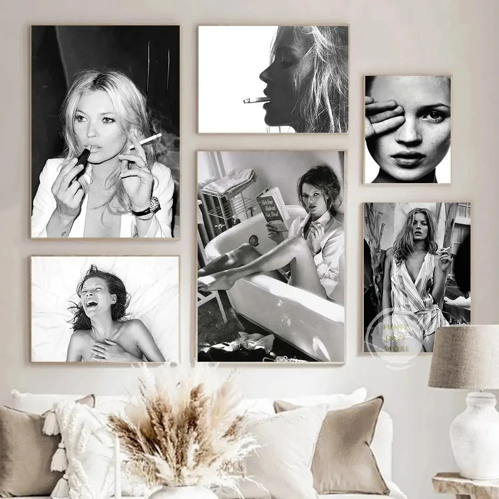 Vintage เซ็กซี่ซูเปอร์โมเดล Ka - Vintage Fashion Prints For Wall บทวิจารณ์และราคา