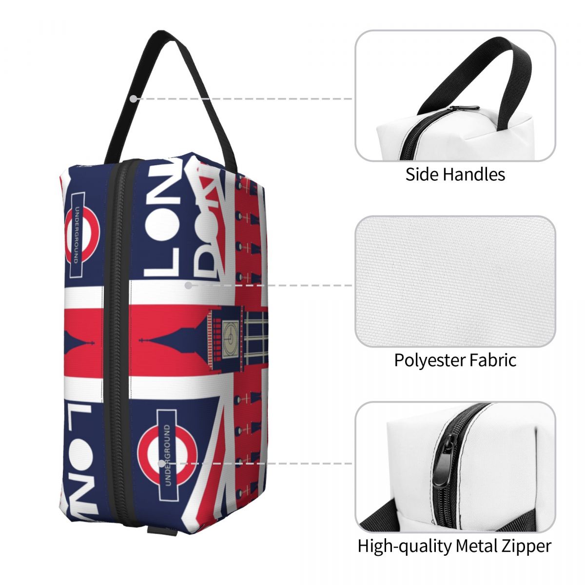 ธงอังกฤษวินเทจที่มีสัญลักษณ์ลอ - Vintage Fashion London บทวิจารณ์และราคา