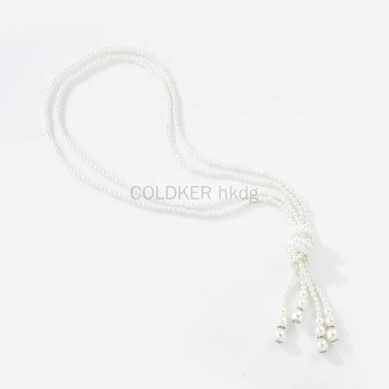 สร้อยคอมุกยุค 1920 แฟชั่นมุกเท - Vintage Fashion Jewelry Necklaces บทวิจารณ์และราคา