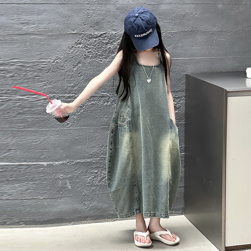 Vintage Blue เด็กหญิงคุณภาพสูง - Vintage Fashion Girl บทวิจารณ์และราคา