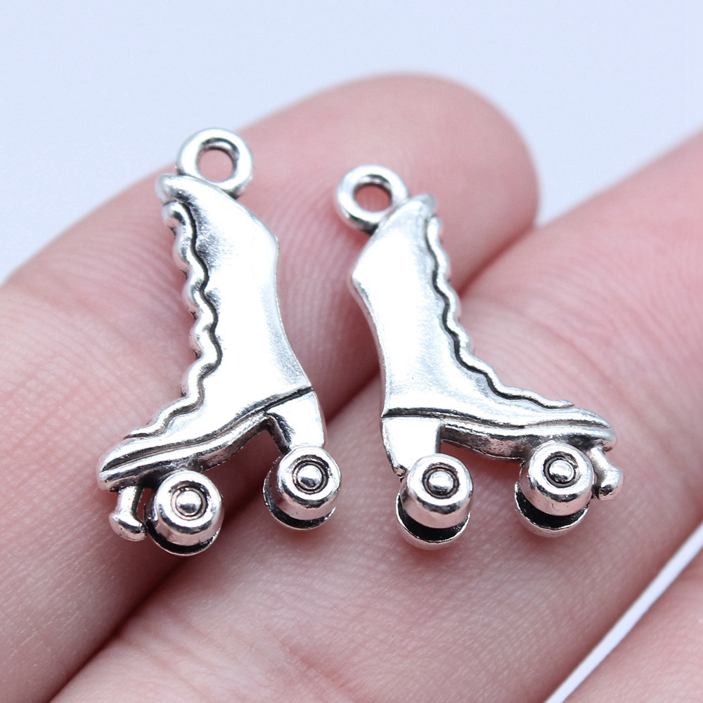 จี้โลหะผสมสังกะสีรูปดัมเบลสำหร - Vintage Fashion Jewelry Necklaces บทวิจารณ์และราคา