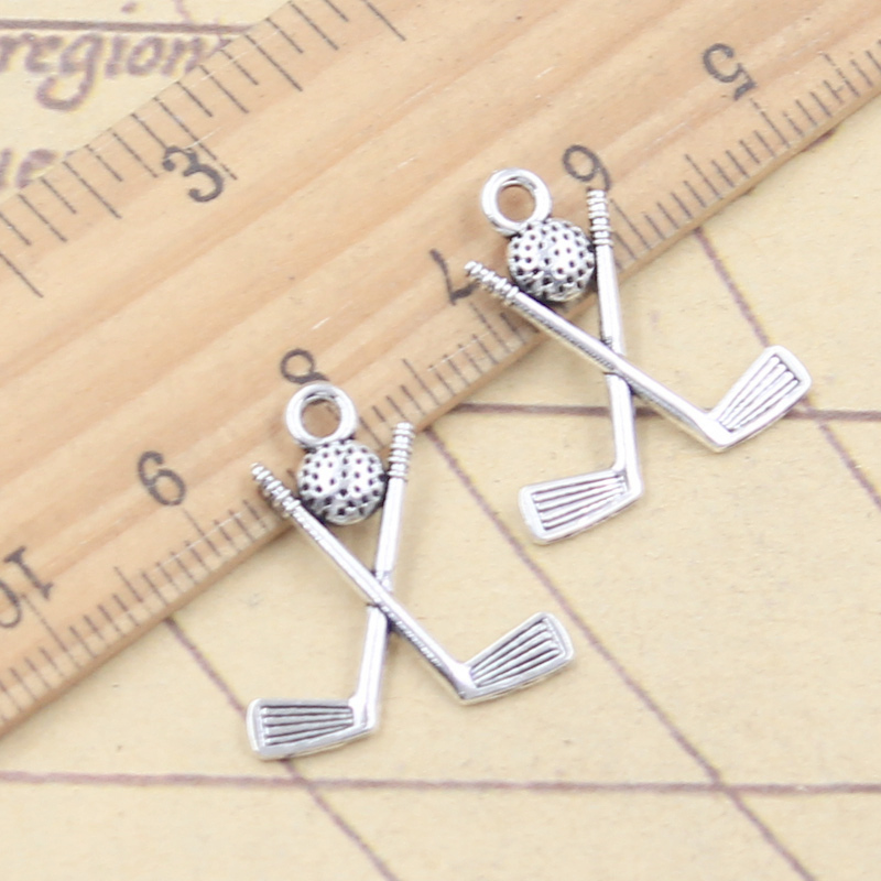 20ชิ้นเสน่ห์ฮ็อกกี้ไม้คลับ20X1 - Vintage Fashion Club Photos บทวิจารณ์และราคา