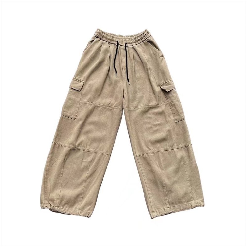 Japanese Streetwear Cargo Pant - Vintage Fashion Style Men บทวิจารณ์และราคา