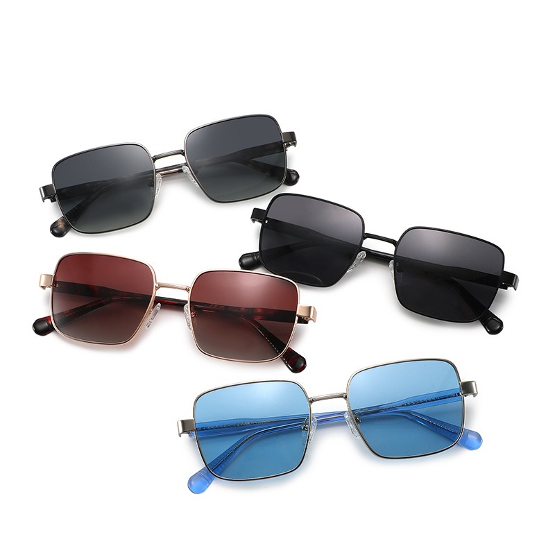 แว่นกันแดดแฟชั่นทรงสี่เหลี่ยมส - Vintage Fashion Style Men บทวิจารณ์และราคา