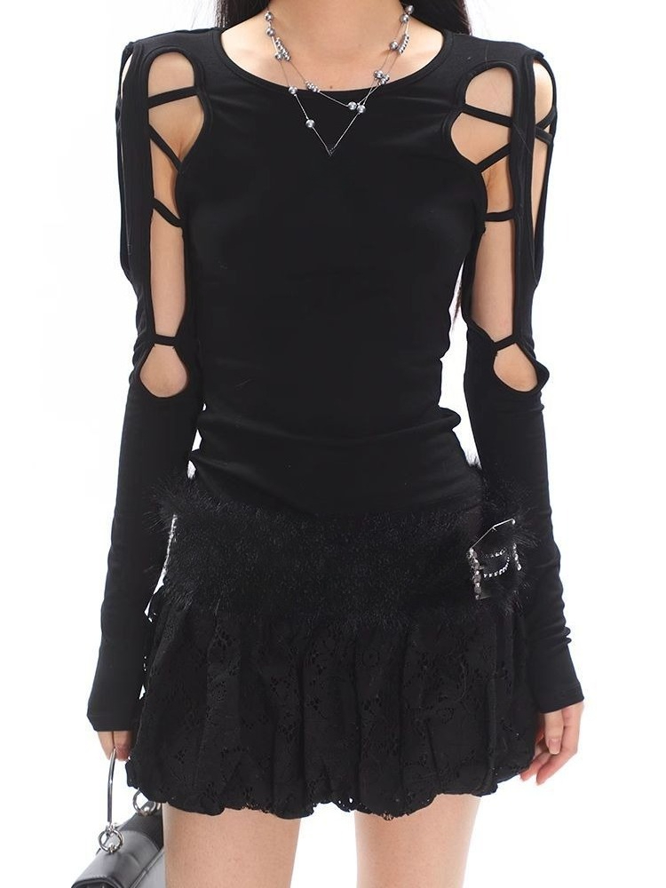 Retro Punk Rockผู้หญิงเสื้อยืด - Vintage Fashion Subculture บทวิจารณ์และราคา