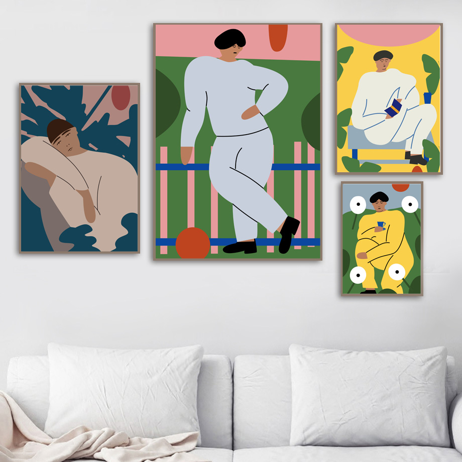 บทคัดย่อ Vintage แฟชั่นรูปใบ W - Vintage Fashion Prints For Wall บทวิจารณ์และราคา