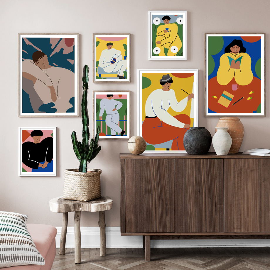 บทคัดย่อ Vintage แฟชั่นรูปใบ W - Vintage Fashion Prints For Wall บทวิจารณ์และราคา