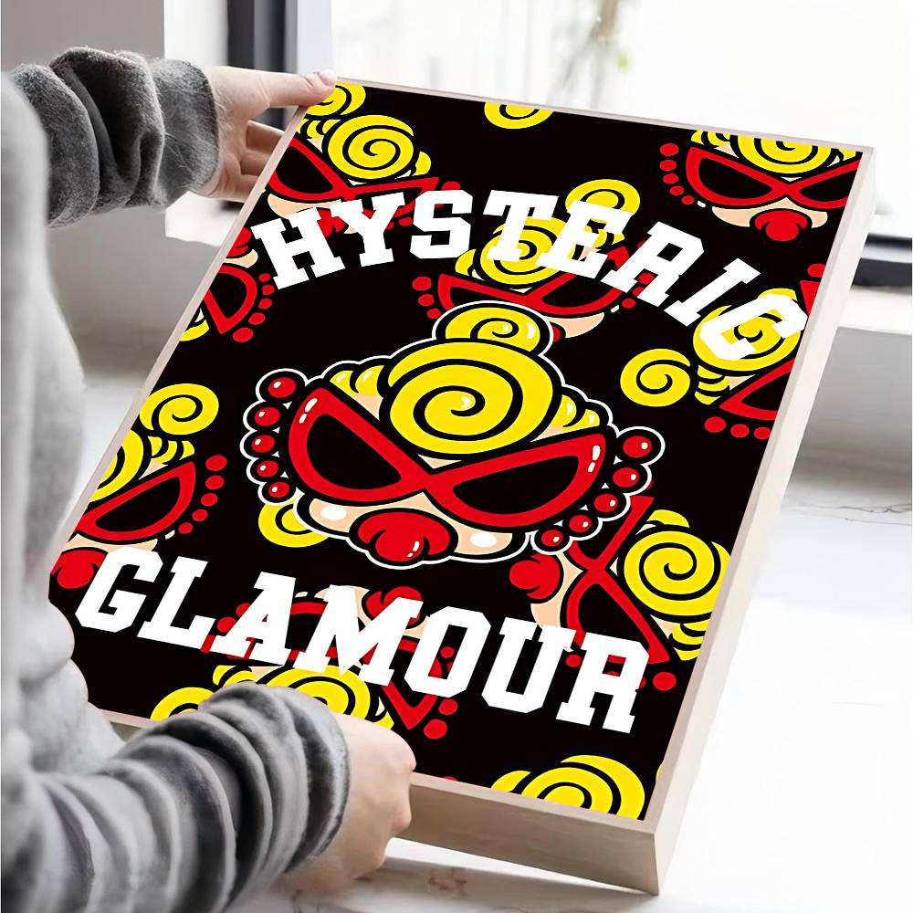 แฟชั่นญี่ปุ่น H-Hysteric M-Min - Vintage Fashion Prints For Wall บทวิจารณ์และราคา