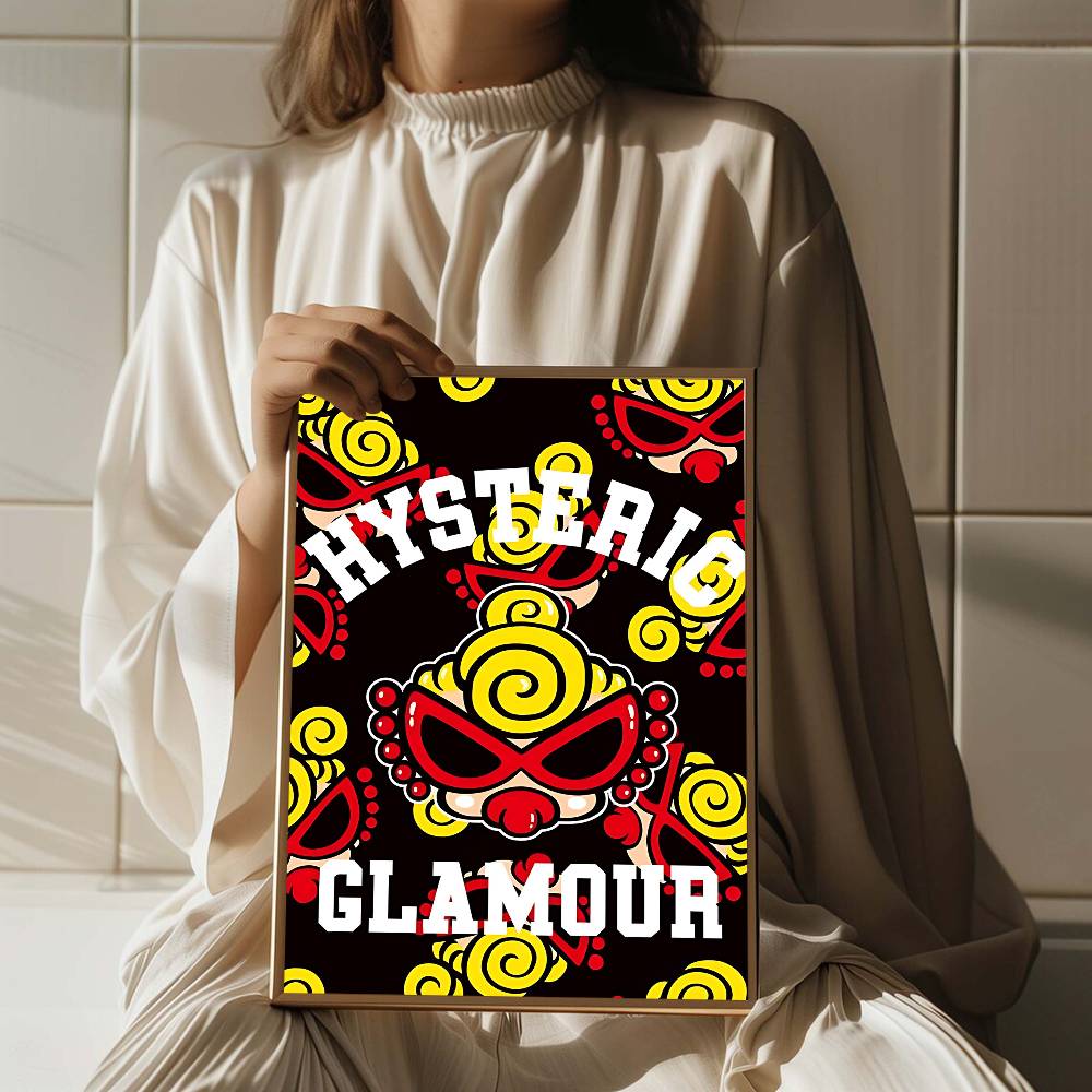 แฟชั่นญี่ปุ่น H-Hysteric M-Min - Vintage Fashion Prints For Wall บทวิจารณ์และราคา
